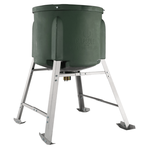 Capsule Feeders Stand-and-Fill 400-lb. Capsule Game Feeder