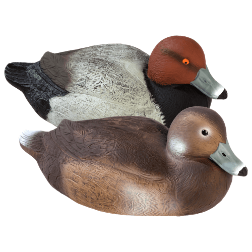 Higdon Outdoors Battleship Foam-Filled Red Head Duck Decoys