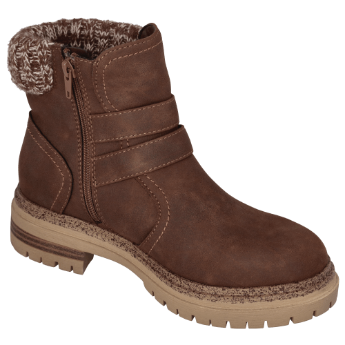 Natural Reflections Mlynn Buckle Side-Zip Boots for Ladies