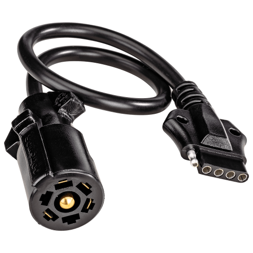 Optronics 5-Way Flat To 7-Way Round Adaptor