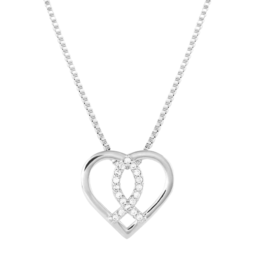 Montana Silversmiths Faith Within Crystal Necklace