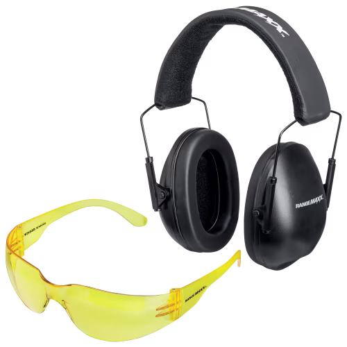 RangeMaxx Shooter's Muffs and Glasses Combo
