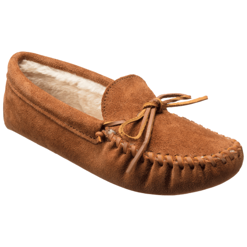 Minnetonka Moccasin Pile Lined Softsole Moccasins for Men