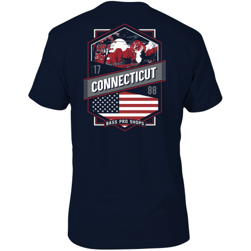 Bass Pro Shops State Crest Short-Sleeve T-Shirt for Men