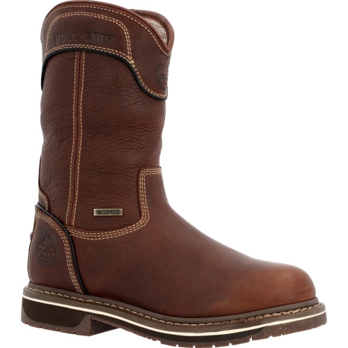 Georgia Boot AMP LT Edge Waterproof Pull-On Work Boots for Ladies