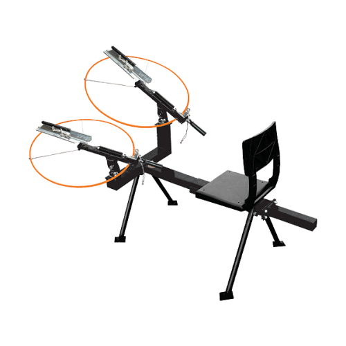 Do-All Outdoors Double-Head Full Cock Trap Clay Target Thrower