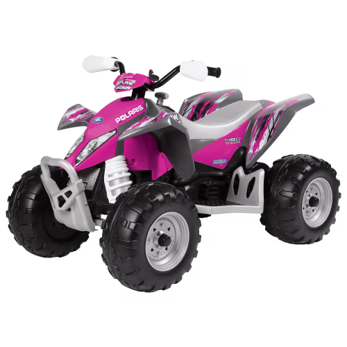 Peg-Perego Polaris Outlaw Pink Power Ride-On Toy for Kids