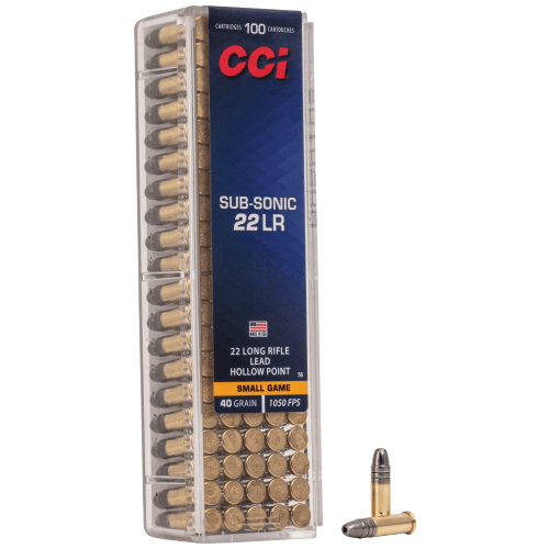 CCI .22 LR 40 Grain Rimfire Ammo