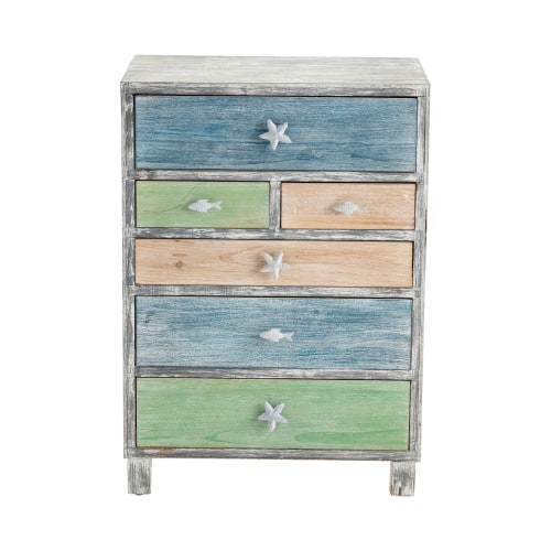 Crestview Collection Key West 6-Drawer Chest