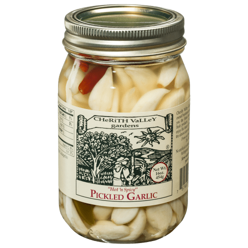 Cherith Valley Gardens Hot 'n Spicy Pickled Garlic