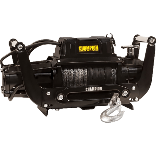 Champion 12,000-lb. Synthetic Winch Kit