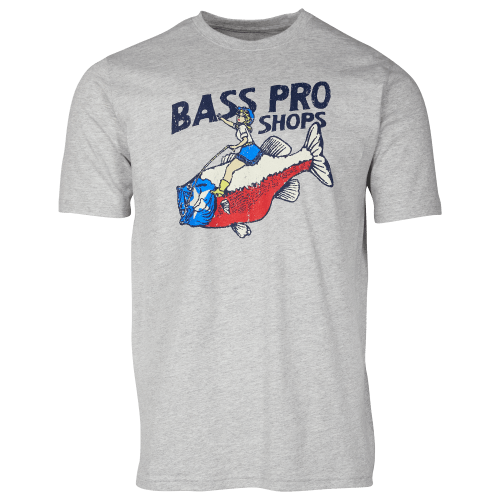 Bass Pro Shops Texas Fishing Cowgirl T-Shirt for Men
