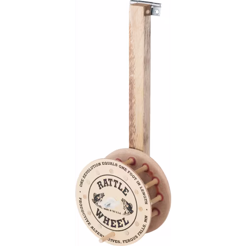 Rattle Wheel Wall Mount with Hinge