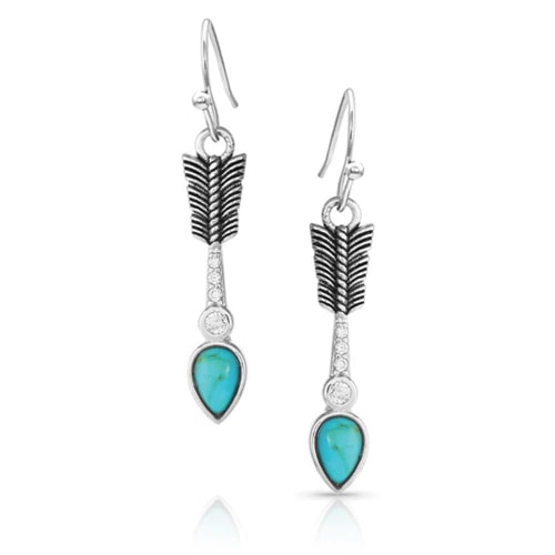 Montana Silversmiths Elemental Arrow Hook Earrings