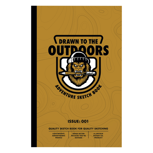 Denik Drawn to the Outdoors Sketch Book