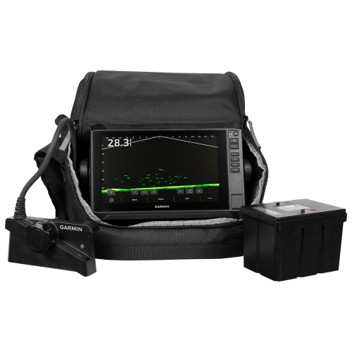 Garmin ECHOMAP UHD2 LiveScope Plus Ice-Fishing Bundle LI