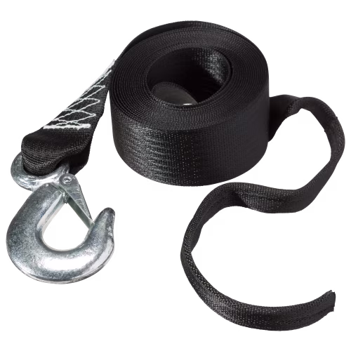 Rod Saver Heavy Duty Winch Strap with Tail