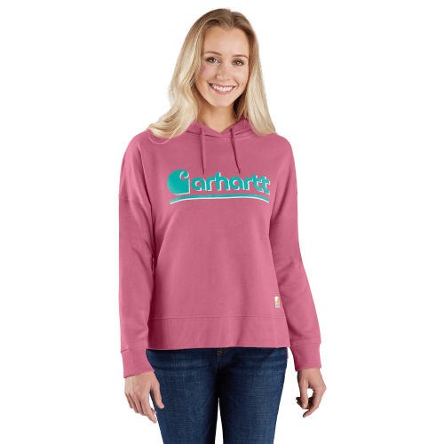 Carhartt Logo Graphic Hoodie for Ladies
