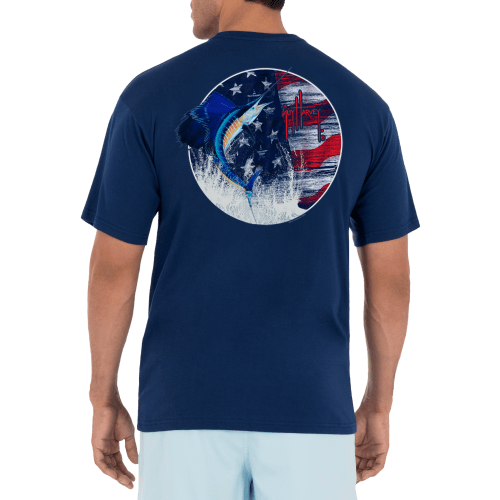 Guy Harvey Stars and Sail Short-Sleeve T-Shirt for Men