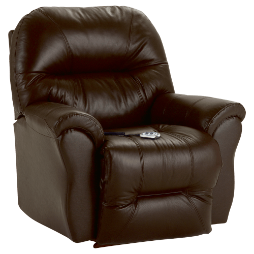 Best Home Furnishings Bodie Leather Power Rocker Recliner