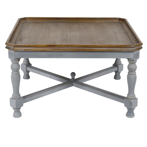 Crestview Collection Alyson Wood Coffee Table