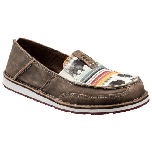 Ariat Cruiser Buffalo Print Slip-On Shoes for Ladies
