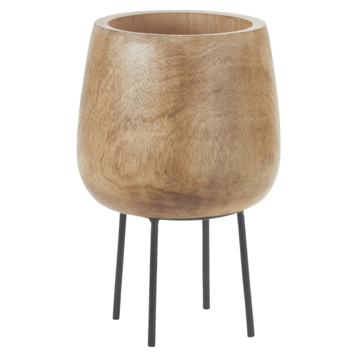 Melrose International Wood Planter with Stand
