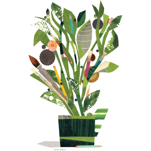 Denik Plant with Dreams Notebook