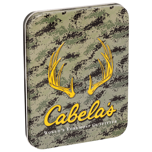 Cabela's Gift Card Holder Keepsake Tin
