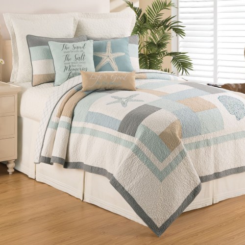 C&F Home Driftwood Shores Collection Quilt Set