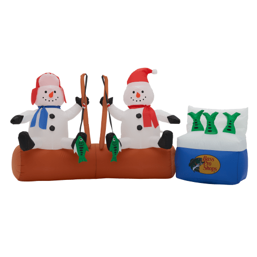 Bass Pro Shops Inflatable Frosty Fishermen