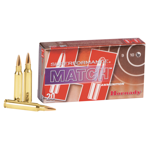 Hornady Superformance BTHP Match Centerfire Rifle Ammo