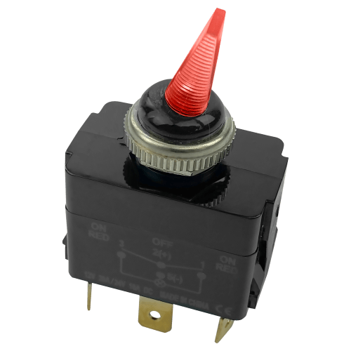 Bass Pro Shops Red Illuminated Toggle Switch