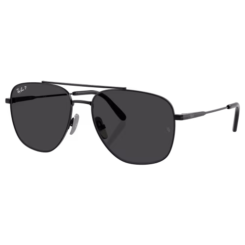 Ray-Ban William Titanium RB8097 Glass Polarized Sunglasses