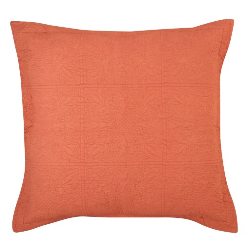 C&F Home Terra Cotta Matelasse Euro Sham