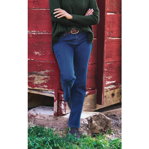 Natural Reflections Bonded Fleece-Lined Jeans for Ladies