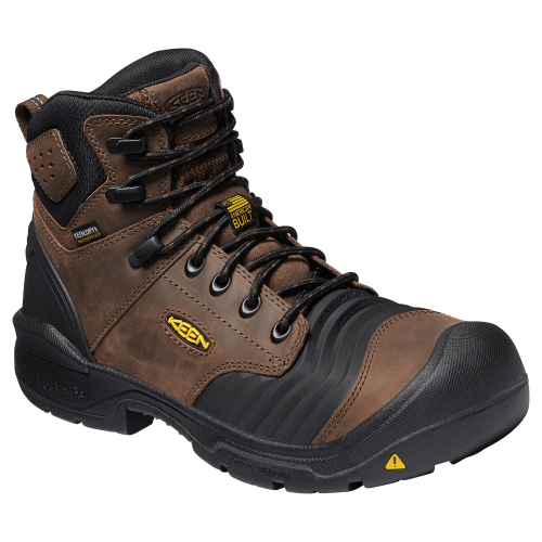KEEN Utility Portland Waterproof Carbon Toe Work Boots for Men