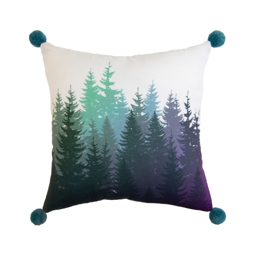 Donna Sharp Bear Mountain Trees Square Decorative Pillow