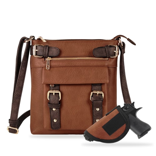 Jessie and James Hannah Concealed Carry Crossbody Bag