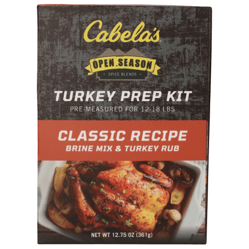 Cabela's Open Season Turkey Brine Mix and Rub Prep Kit