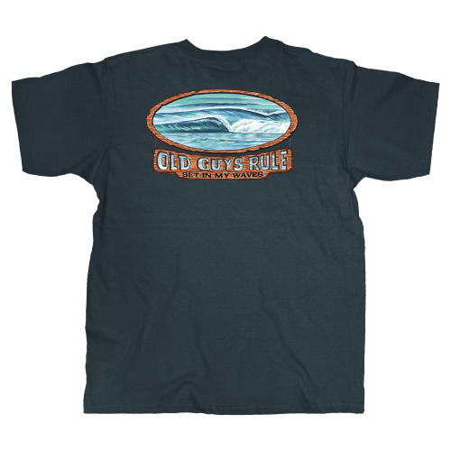 Old Guys Rule Waves Short-Sleeve T-Shirt for Men