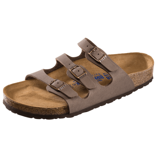 Birkenstock Florida Soft Footbed Birkibuc Sandals for Ladies
