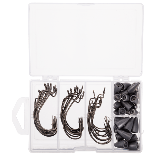 Bass Pro Shops Worm Hook and Sinker Kit