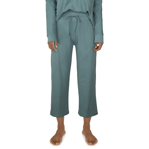 Natural Reflections French Terry Crop Pants for Ladies