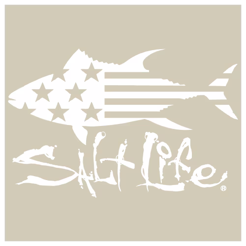 Salt Life Tuna Flag Decal