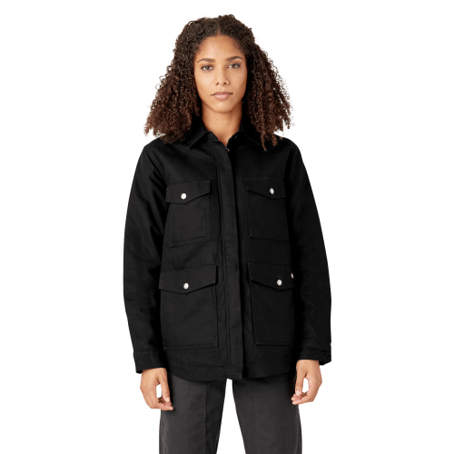 Dickies Duck High-Pile Fleece-Lined Chore Coat for Ladies