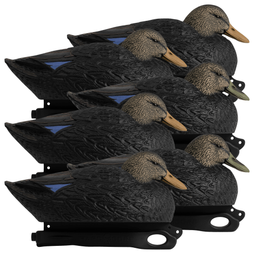 Hardcore Decoys Rugged Series Magnum Black Duck Decoys