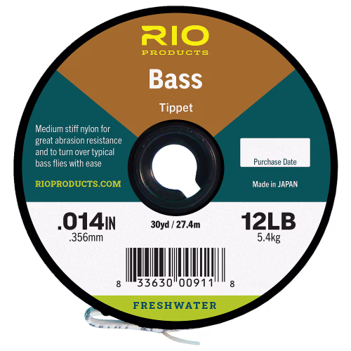 RIO Bass Tippet 30-Yard Spool