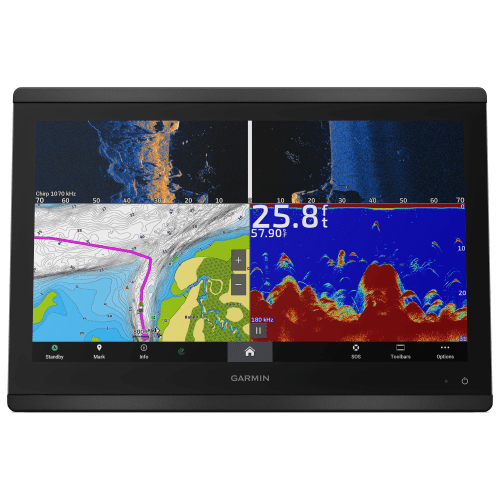 Garmin GPSMAP 8616xsv 16" Chartplotter with Sonar and Garmin Navionics+ Mapping