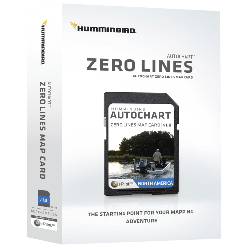 Humminbird AutoChart Zero Lines Map Card - North America